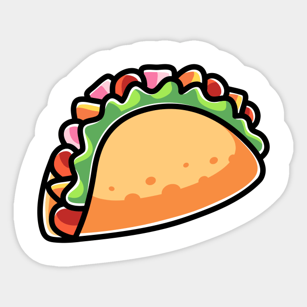 Taco Sticker by rhmnabdlrzk